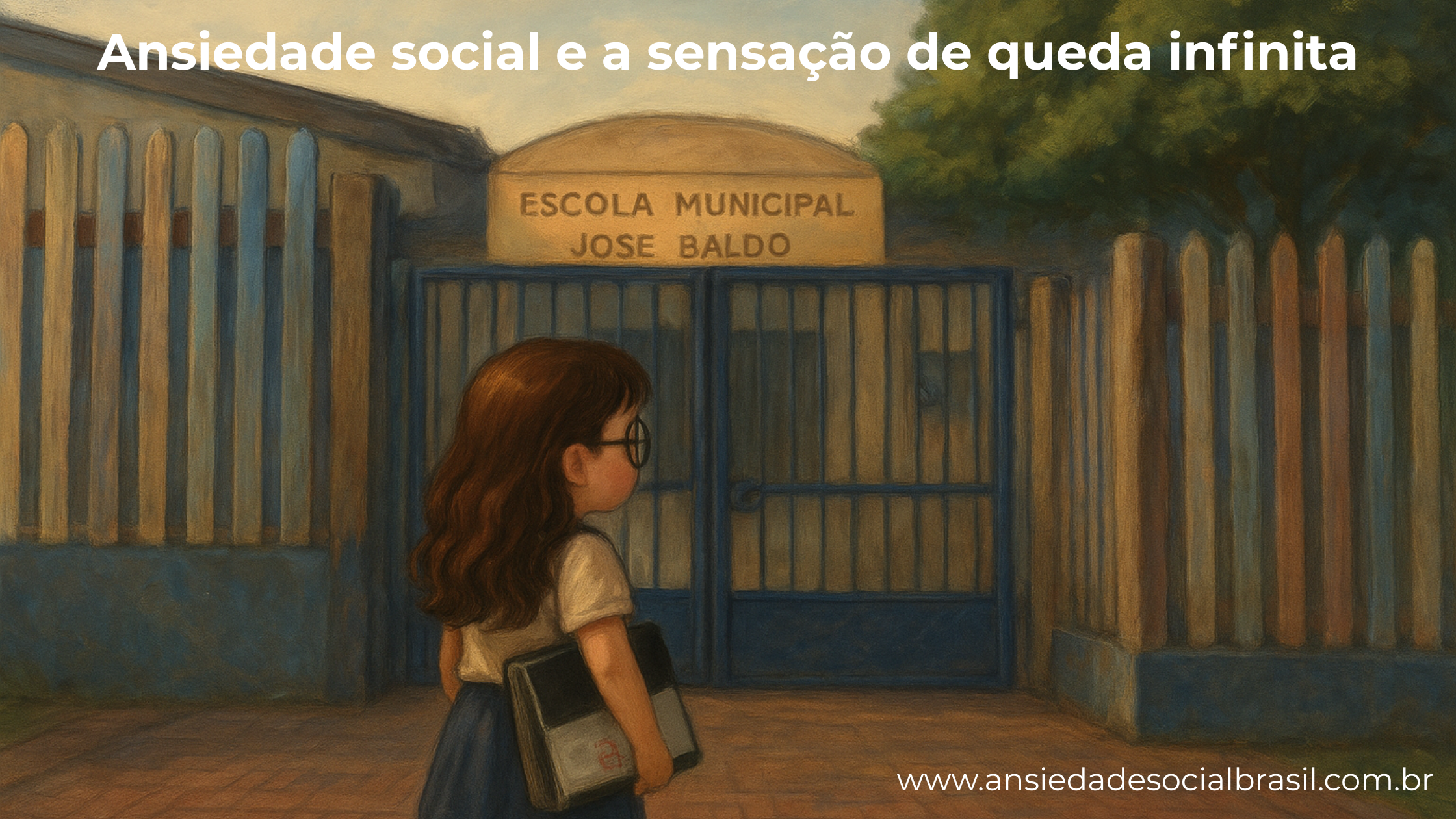 Ansiedade Social e sensação de queda infinita